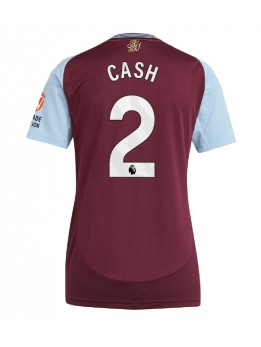 Aston Villa Matty Cash #2 Zenski Domaci Dres 2024-25 Kratak Rukavima